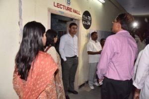 Dr.Rajat Kumar,IAS., Chief Electoral Officer, Telangana visited Polling Station at Bhongir (4)