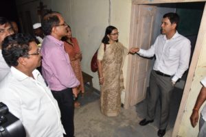 Dr.Rajat Kumar,IAS., Chief Electoral Officer, Telangana visited Polling Station at Bhongir (5)