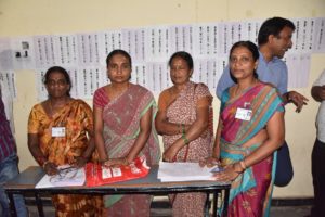 Dr.Rajat Kumar,IAS., Chief Electoral Officer, Telangana visited Polling Station at Bhongir (8)