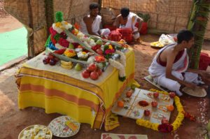 CM KCR Third day SahasraChandiYagam at Yerravalli, Farm House (13)