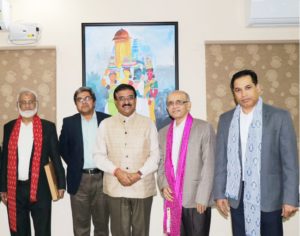 Chairman & Members of the Commission of Inquiry on Muslims in Telangana (2)