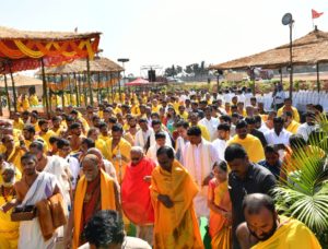 Five Day SahasraChandiYagam Commenced at Farm House of KCR (35)