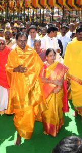 Five Day SahasraChandiYagam Commenced at Farm House of KCR (37)