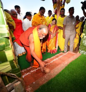 Five Day SahasraChandiYagam Commenced at Farm House of KCR (38)