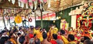 Five Day SahasraChandiYagam Commenced at Farm House of KCR (40)