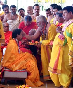 Five Day SahasraChandiYagam Commenced at Farm House of KCR (44)