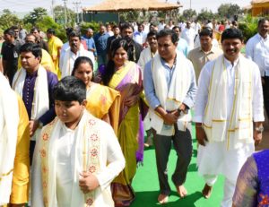 Five Day SahasraChandiYagam Commenced at Farm House of KCR (51)