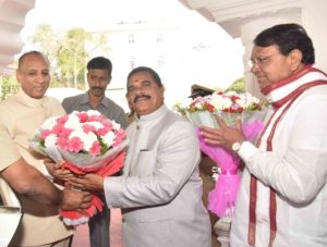 Hon'ble Governor E.S.L. Narasimhan addressed the joint session of the Telangana Legislative Council and Telangana Legislative Assembly on Saturday (2)