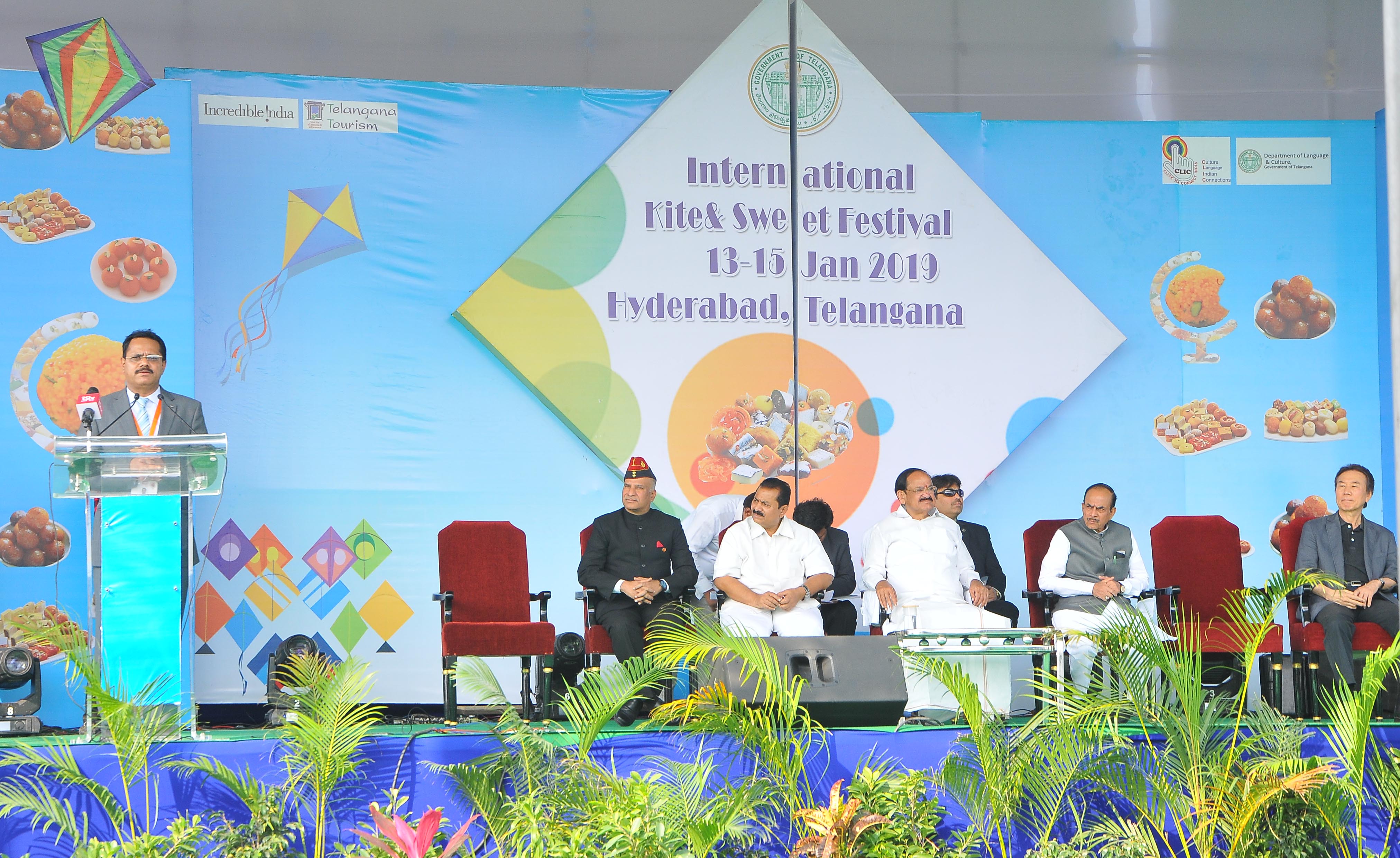 Inauguration of International Kite and Sweet Festival at Parade Grounds, Sec-Bad (7)