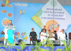 Inauguration of International Kite and Sweet Festival at Parade Grounds, Sec-Bad (9)