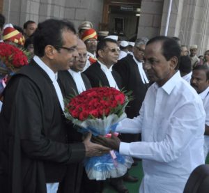 Swearing-in-Ceremony of High Court Judges at High Court, Hyderabad (45)