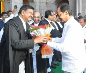 Swearing-in-Ceremony of High Court Judges at High Court, Hyderabad (48)