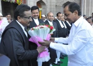 Swearing-in-Ceremony of High Court Judges at High Court, Hyderabad (50)