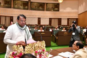 Telangana MLAs take oath in Assembly, (101)