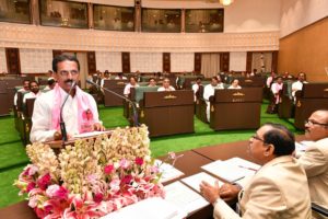 Telangana MLAs take oath in Assembly, (103)