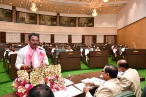 Telangana MLAs take oath in Assembly, (104)