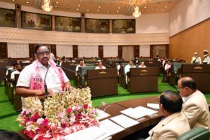 Telangana MLAs take oath in Assembly, (107)