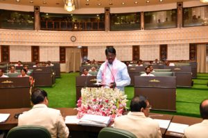 Telangana MLAs take oath in Assembly, (110)