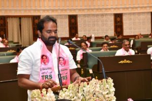 Telangana MLAs take oath in Assembly, (119)