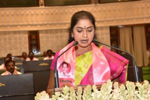 Telangana MLAs take oath in Assembly, (2)