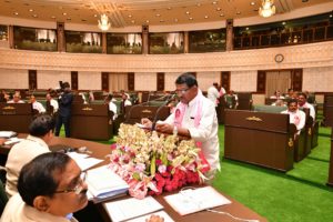 Telangana MLAs take oath in Assembly, (53)