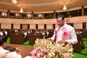 Telangana MLAs take oath in Assembly, (66)