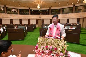 Telangana MLAs take oath in Assembly, (68)