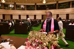 Telangana MLAs take oath in Assembly, (71)