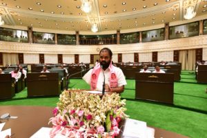 Telangana MLAs take oath in Assembly, (73)