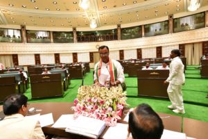 Telangana MLAs take oath in Assembly, (77)