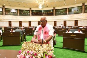 Telangana MLAs take oath in Assembly, (78)