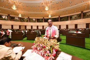 Telangana MLAs take oath in Assembly, (83)