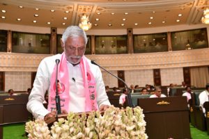 Telangana MLAs take oath in Assembly, (94)