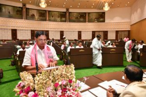 Telangana MLAs take oath in Assembly, (95)