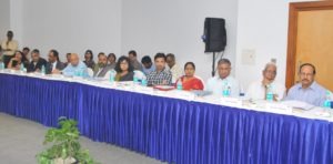 15th Finance Commission Chairman N.K.Singh & Members Interacting with Economists at ISB, Gachibowli (10)