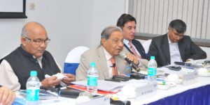 15th Finance Commission Chairman N.K.Singh & Members Interacting with Economists at ISB, Gachibowli (2)