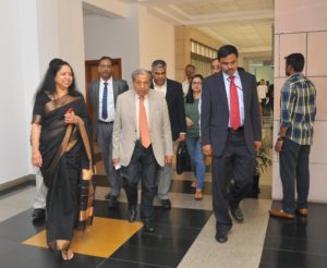 15th Finance Commission Chairman N.K.Singh & Members Interacting with Economists at ISB, Gachibowli (5)