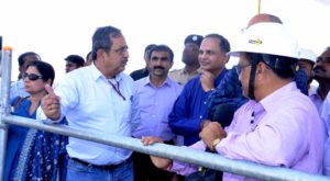 15th Finance Commission visiting Medigadda Barrage Photos (2)