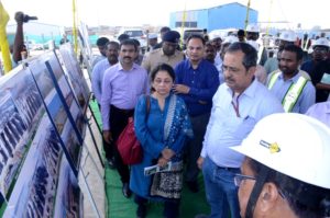 15th Finance Commission visiting Medigadda Barrage Photos (3)