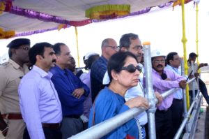 15th Finance Commission visiting Medigadda Barrage Photos (8)