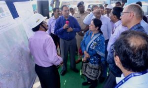 15th Finance Commission visiting Medigadda Barrage Photos (9)