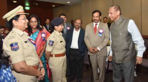 Governor Attends Women's Conclave 2019 'SHE Mpower' organized by SCSC & Cyberabad Police (3)