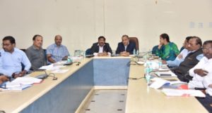 Gujarat State Warehousing Corporation MD Meets with APC & Principal Secretary (Agriculture), Govt. of Telangana (1)