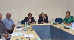 Gujarat State Warehousing Corporation MD Meets with APC & Principal Secretary (Agriculture), Govt. of Telangana (3)