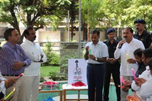 Telangana State Tourism Development Corporation Offered Condolences with Candle Sympathy to Brave CPRF Personnel (3)
