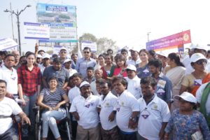 Awareness Walk with Persons with Disabilites People’s Plaza Necklace Road (12)