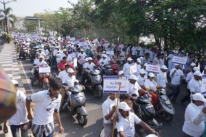 Awareness Walk with Persons with Disabilites People’s Plaza Necklace Road (15)