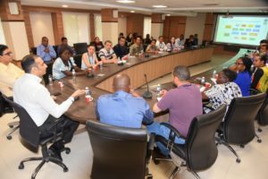 Foreign Delegates Study on Civil Supplies Department Work Sstyle (2)