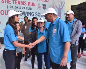 Governor flagged off SHE TEAMS RUN organized by SHE Teams Hyderabad City Police (11)