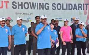 Governor flagged off SHE TEAMS RUN organized by SHE Teams Hyderabad City Police (12)
